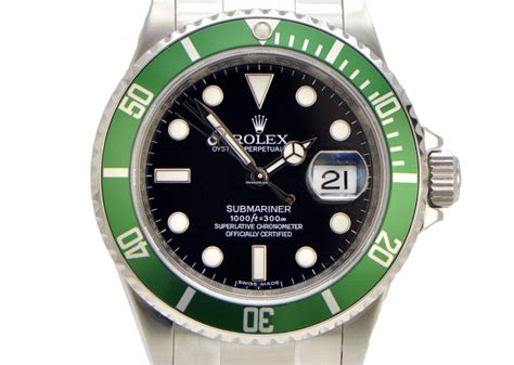 green face anniversary rolex